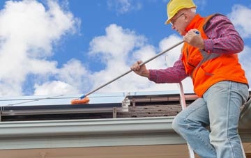 Burton Bradstock soft wash roof cleaning